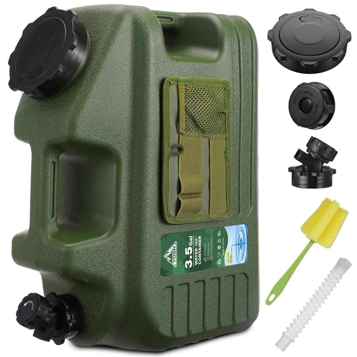 3.5 Gallon Water Jug, Camping Water Container - Image 1