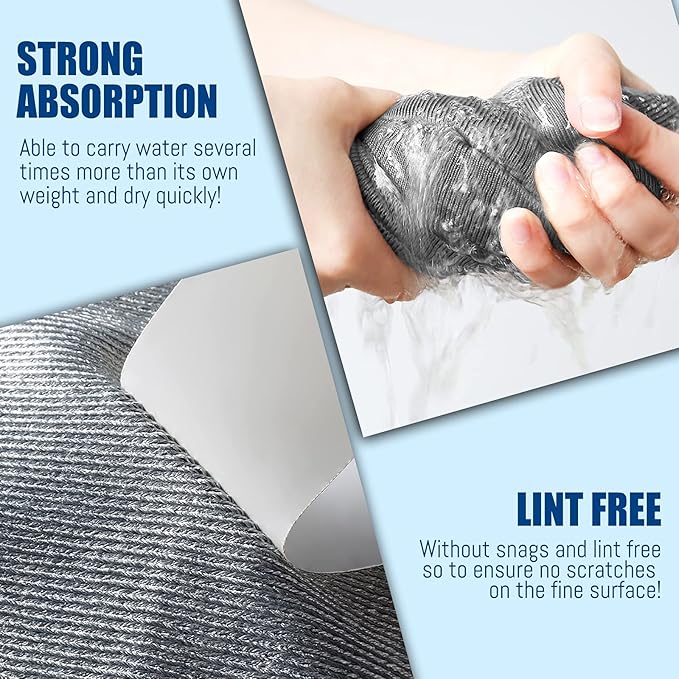 Airlab 24 Pack, Polishing Cloths & Fish Scale Cloths & Auto Deatiling Cloths