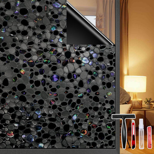 JAYONG Total Blackout Window Privacy Film with Tools - Image 1
