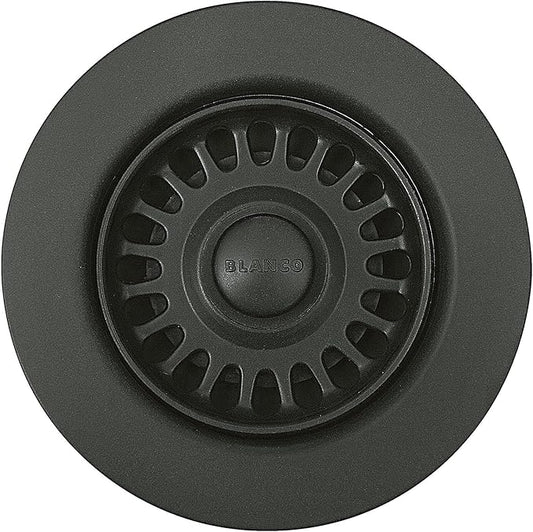 BLANCO, Anthracite 441095 SILGRANIT-Matched Kitchen Garbage Disposal Flange, 3.5"