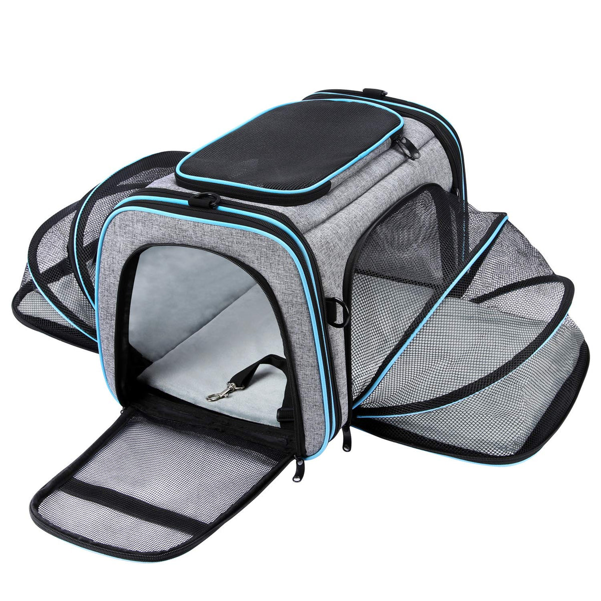 Airline Approved Pet Carrier, Large Soft Sided Pet Travel - Image 1