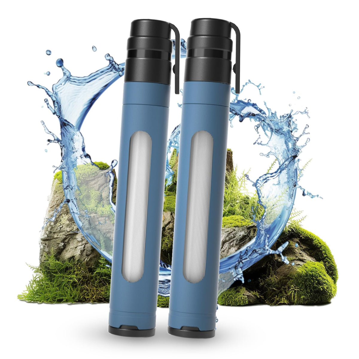 Water Filter Straw Survival Water Purifying Straws 0.01 - Image 1