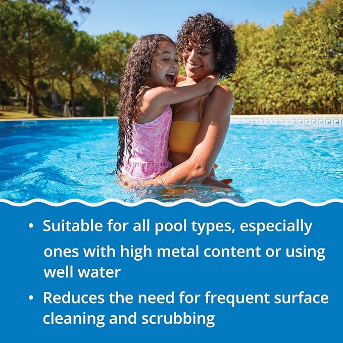 In The Swim Super Stain Away - The Ultimate Swimming Pool Stain Remover – Prevents Stains, Scaling, and Build-Up in Swimming Pools - 1 Quart