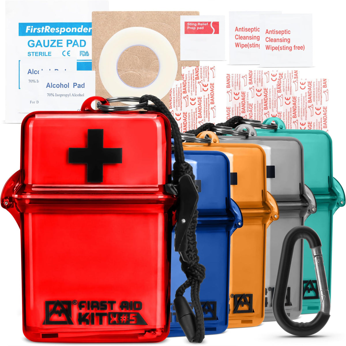 Avalanche Mini First Aid Kit, 30 Pcs Emergency Supplies - Image 1