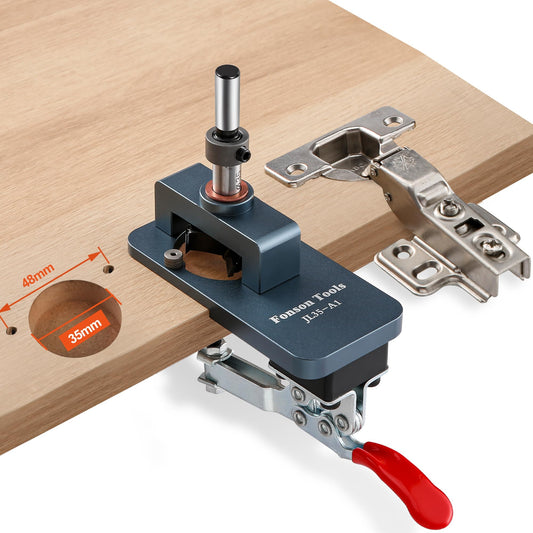 Metal Concealed Hinge Jig, 35MM Cabinet Hinge Jig Drilling - Image 1