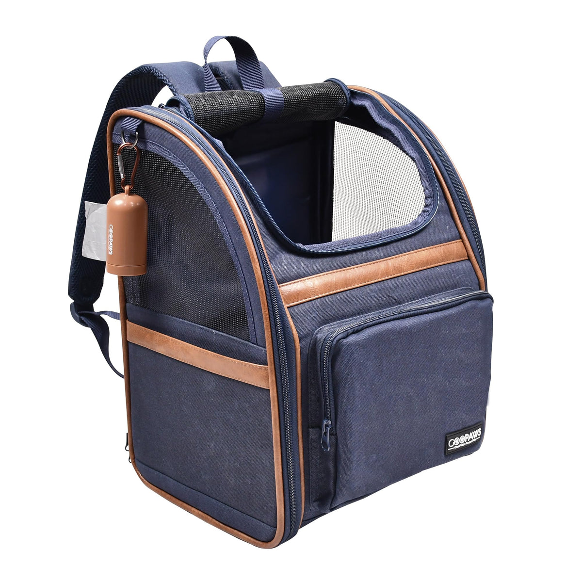 Jespet Pet Backpack Carrier for Small Dog, Soft Car Bed - Image 1