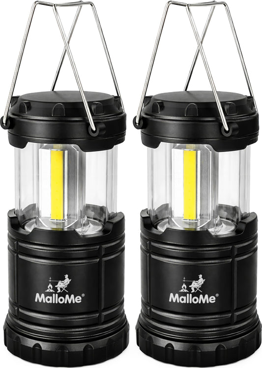 MalloMe Camping Lights LED Lantern Flashlights, Battery - Image 1