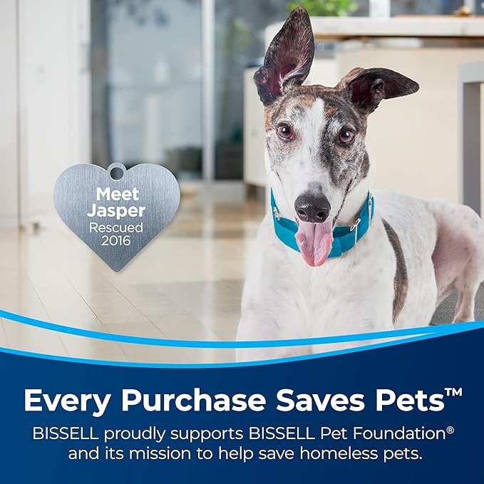 Bissell SurfaceSense Allergen Lift-Off Pet Upright Vacuum, with Tangle-Free Multi-Surface Brush Roll, LED Headlights, & Lift-Off Technology