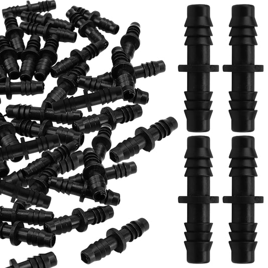 30Pcs 8mmx11mm PE tubing Drip Irrigation Fittings, Soaker Hose - Image 1