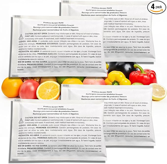 Refrigerator Produce Preserver Replacement for Frigidaire FRPAPKRF2PK FRPAPKRF Pure Air Produce Keeper (4)