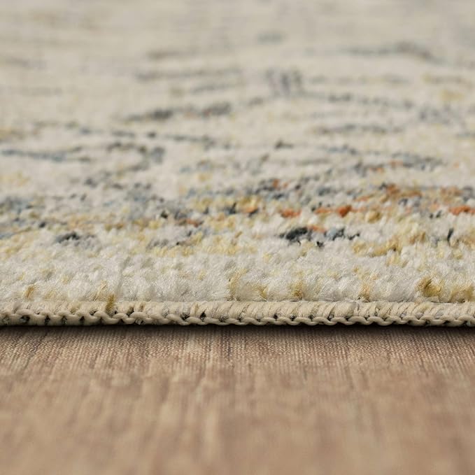 Mohawk Home Garrett Floral Cream 5' 3" x 8' AArea Rug Perfect for Living Room, Dining Room, Office