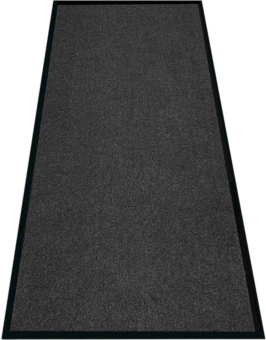 Front Door Mat, 2' x 6' Commercial Floor Mat, Heavy Duty Welcome Mat, Rubber Backing Non Slip Doormat for Entryway