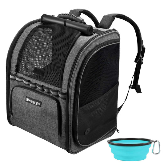 Cat Backpack Carrier Breathable Pet Carrier for Small Dogs - Image 1