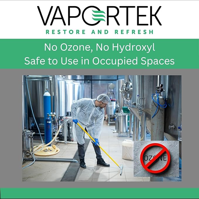 Vaportek Heavy Duty Smoke Odor Neutralizer Stand Alone Cartridge, HDSA 2.0, Smoke Odor Solution, Effectively Remove Smoke Smell in Spaces up to 20,000 Cubic Feet