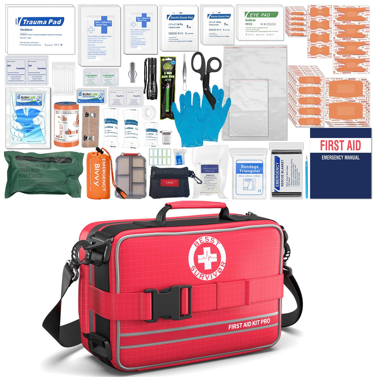Comprehensive First Aid Kits- Advanced Trauma Kits | Travel Essentials - Image 1