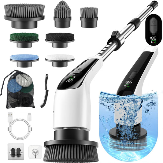 Electric Spin Scrubber, 44 in-lbs High Torque Shower - Image 1