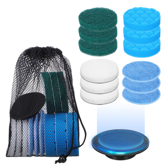 12Pcs Brush Heads Set, Cordless Electric Spin Scrubber - Image 1