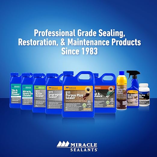 Miracle Sealants Grout Sealer Aerosol Spray, 15 oz