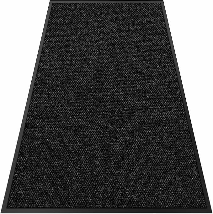 Custom Size Extra Large Front Door Mat, 4FT x 38FT Indoor Outdoor Entrance Commercial Floor Mat, Heavy Duty Dirt Trapper Doormat for Entryway Welcome Mat, Low Profile, Non-Slip, Waterproof