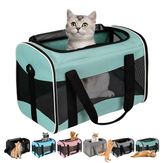 Cat Dog Carriers Soft-Sided Pet Carrier Large Cats | Pet Essentials - Image 1