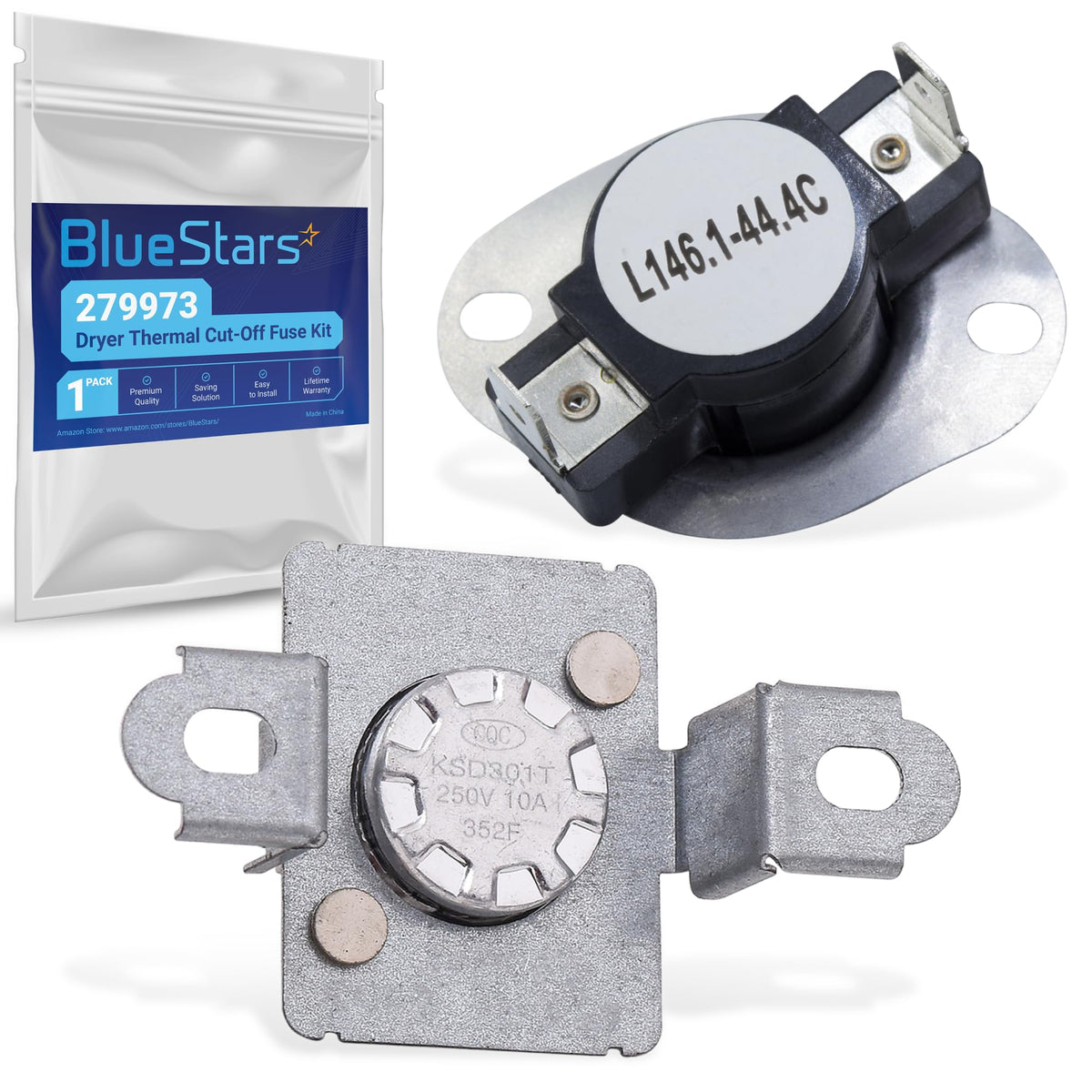 BlueStars 279973 Dryer Thermal Cut-Off Fuse Kit - Image 1