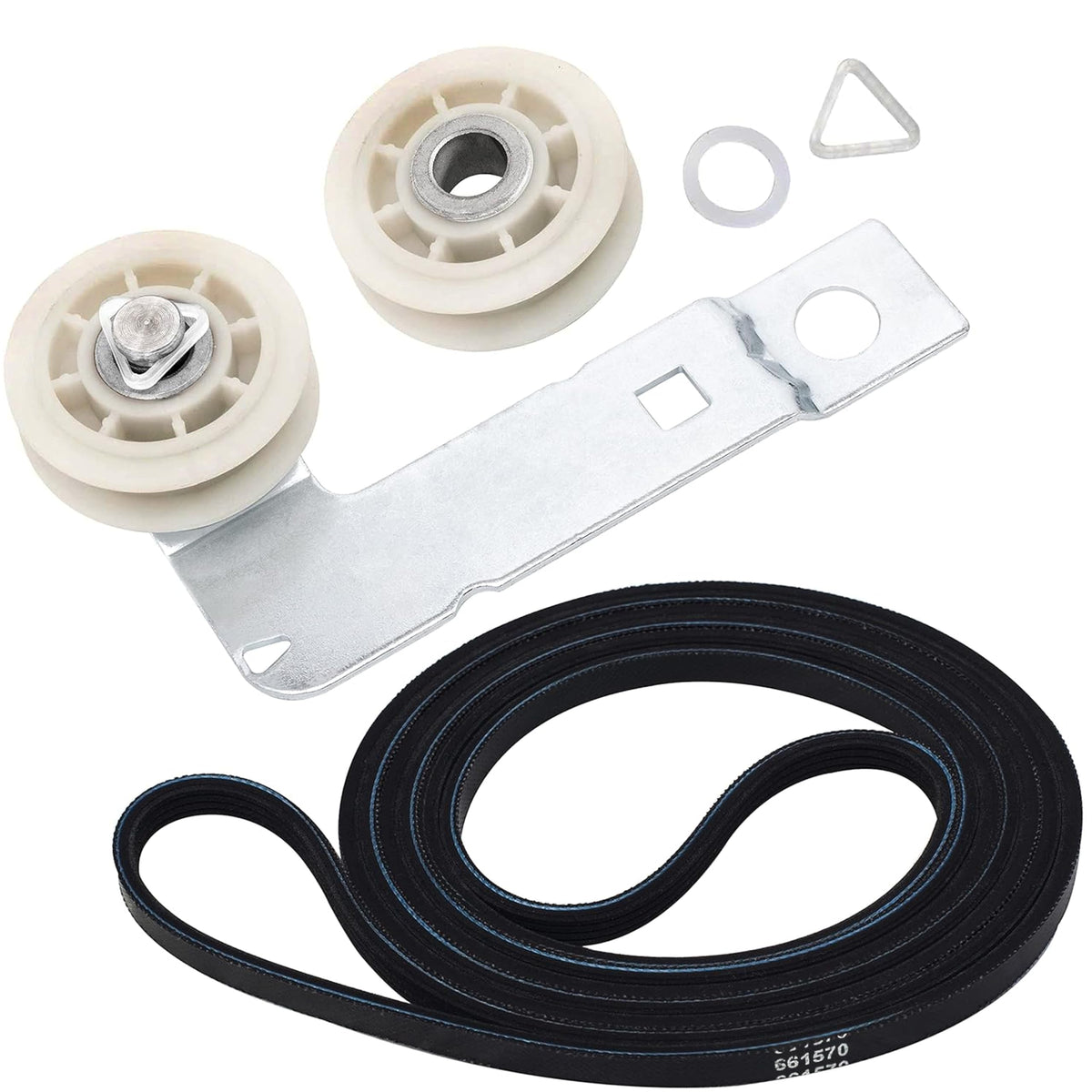 661570V 661570 & 279640 & W10837240 Dryer Drum Belt Idler - Image 1
