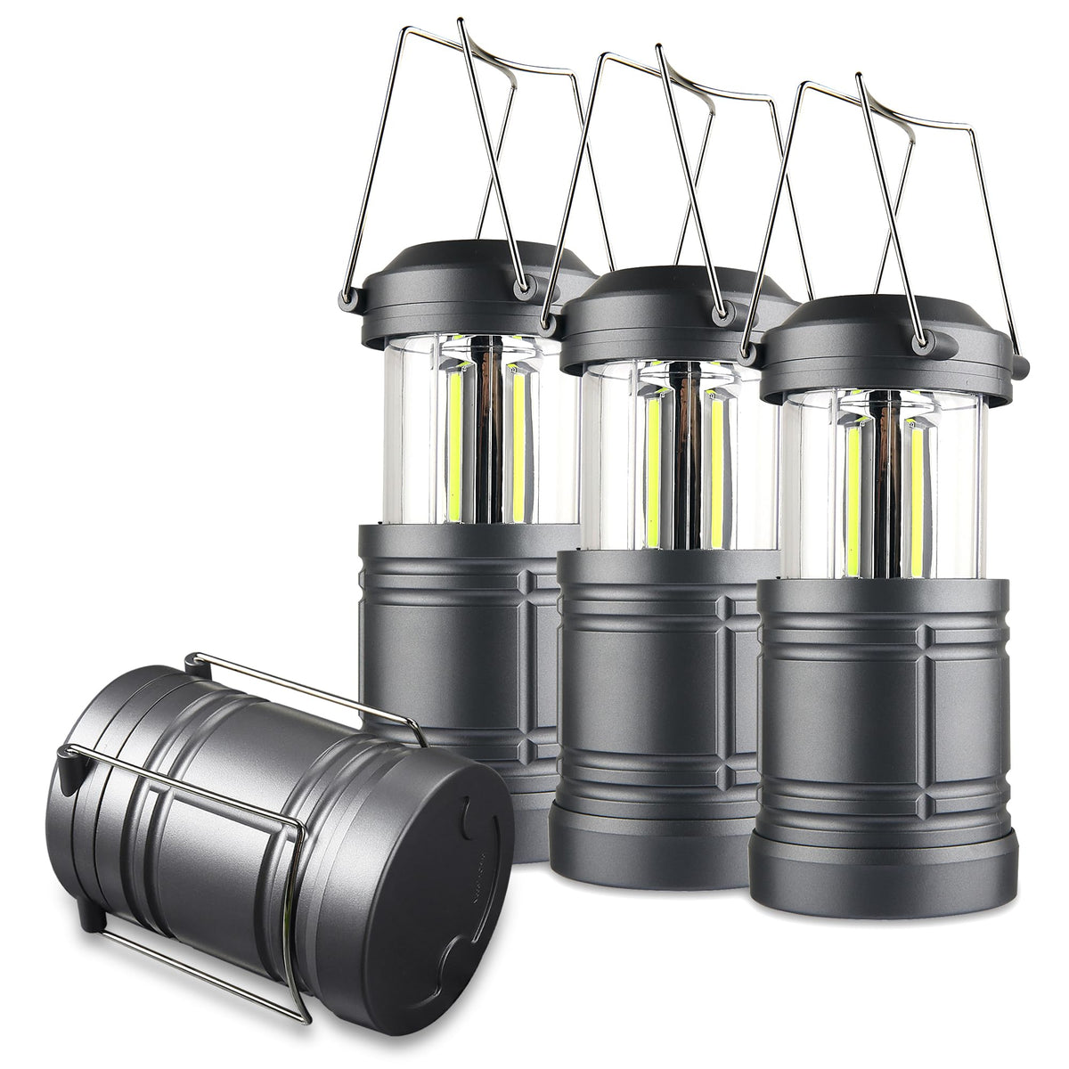 LED Camping Lantern,Battery Powered Hanging Emergency - Image 1