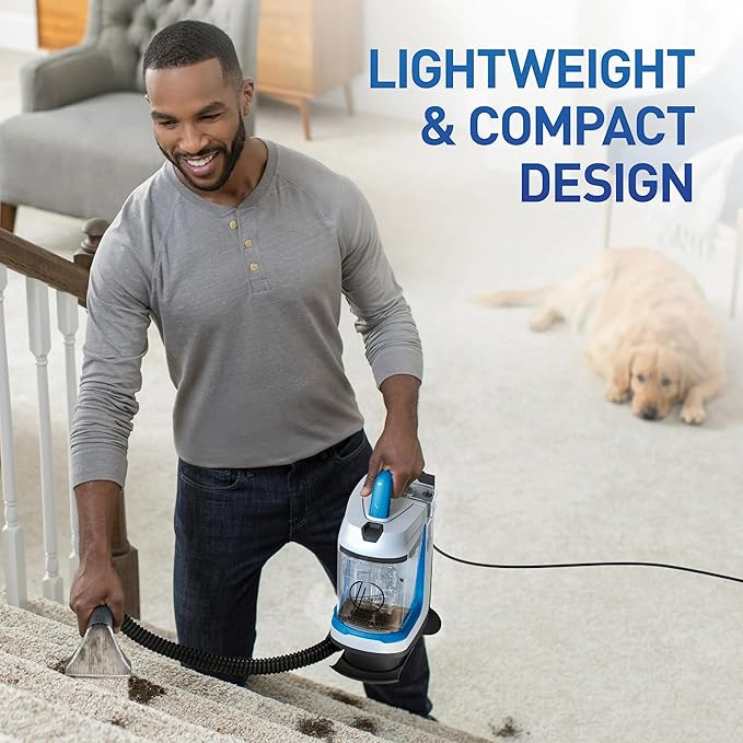Hoover CleanSlate XL Deep Cleaning Carpet + Upholstery Spot Cleaner Machine with Specialized Tools, Permanent Stain Remover, Pair with Hoover Portable Spot Cleaner Solution