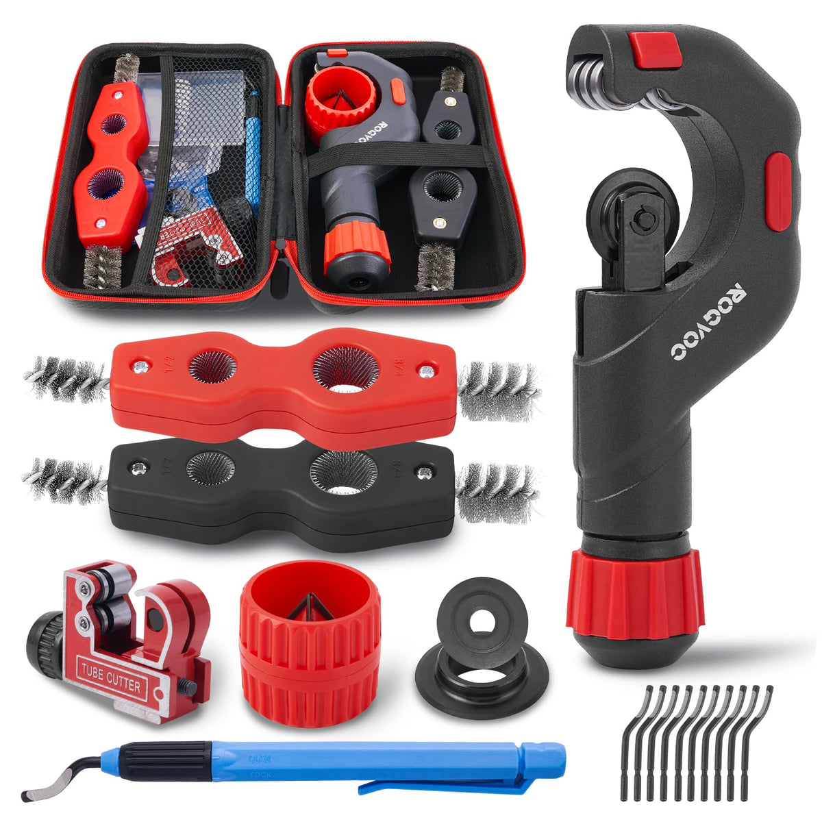 Copper Pipe Cutter Kit for HVAC and Plumbing - Image 1