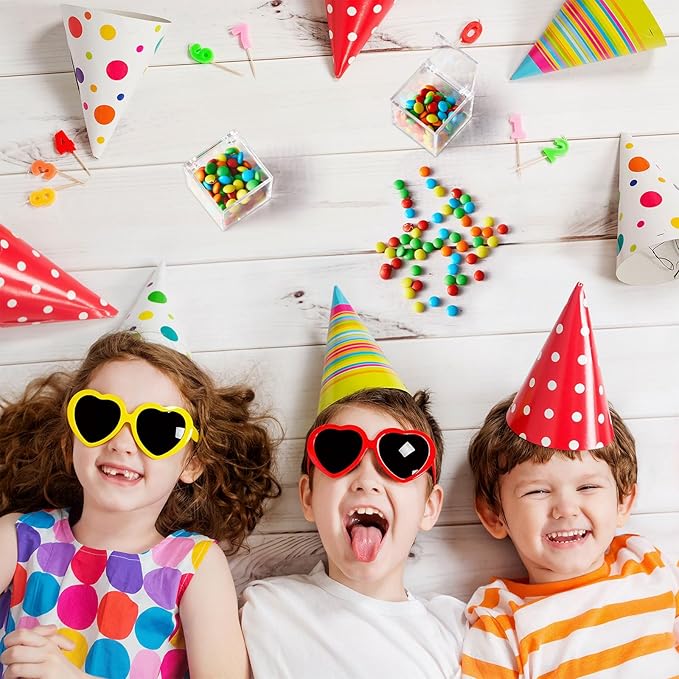 Blulu 8 Pcs Clear Acrylic Box with Lid Plastic Jewelry Mini Storage Box Mini Cube Containers for Candy and Tiny Jewelry Easter Party Favor(1.97 x 1.97 x 1.97 Inch,Flip Style)