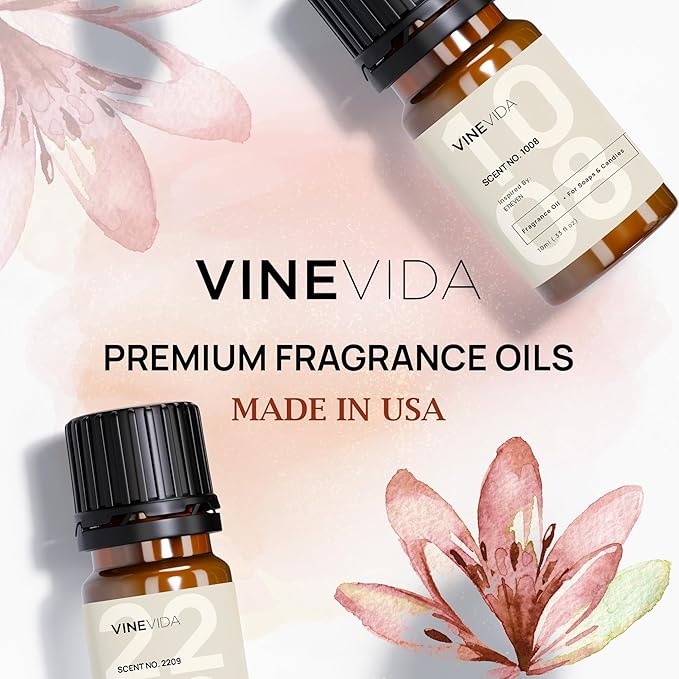 VINEVIDA [0.33oz] Scent No.60 Fragrance Oil - USA Candle & Soap Scents