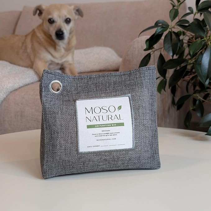 Premium bamboo charcoal air purifying bag packaging