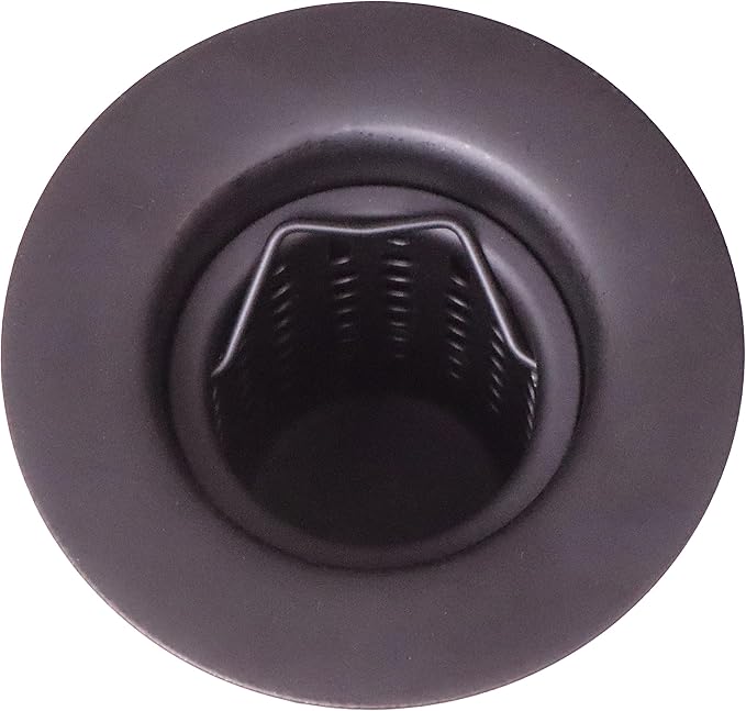 Westbrass A218-12 Junior Bar and Laundry Sink Drain Assembly with Removable Strainer Basket, Oil Rubbed Bronze