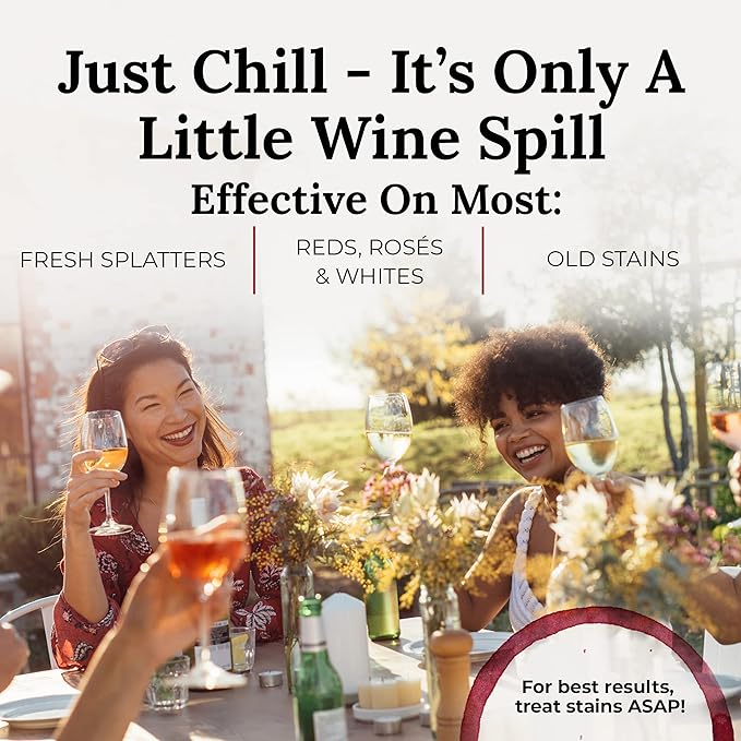 Chateau Spill Wine Stain Remover Spray - Clothes & Laundry Stain Remover - Wine Carpet Cleaner - EPA Safer Choice Certified - 4 Fl Oz (Pack of 2)