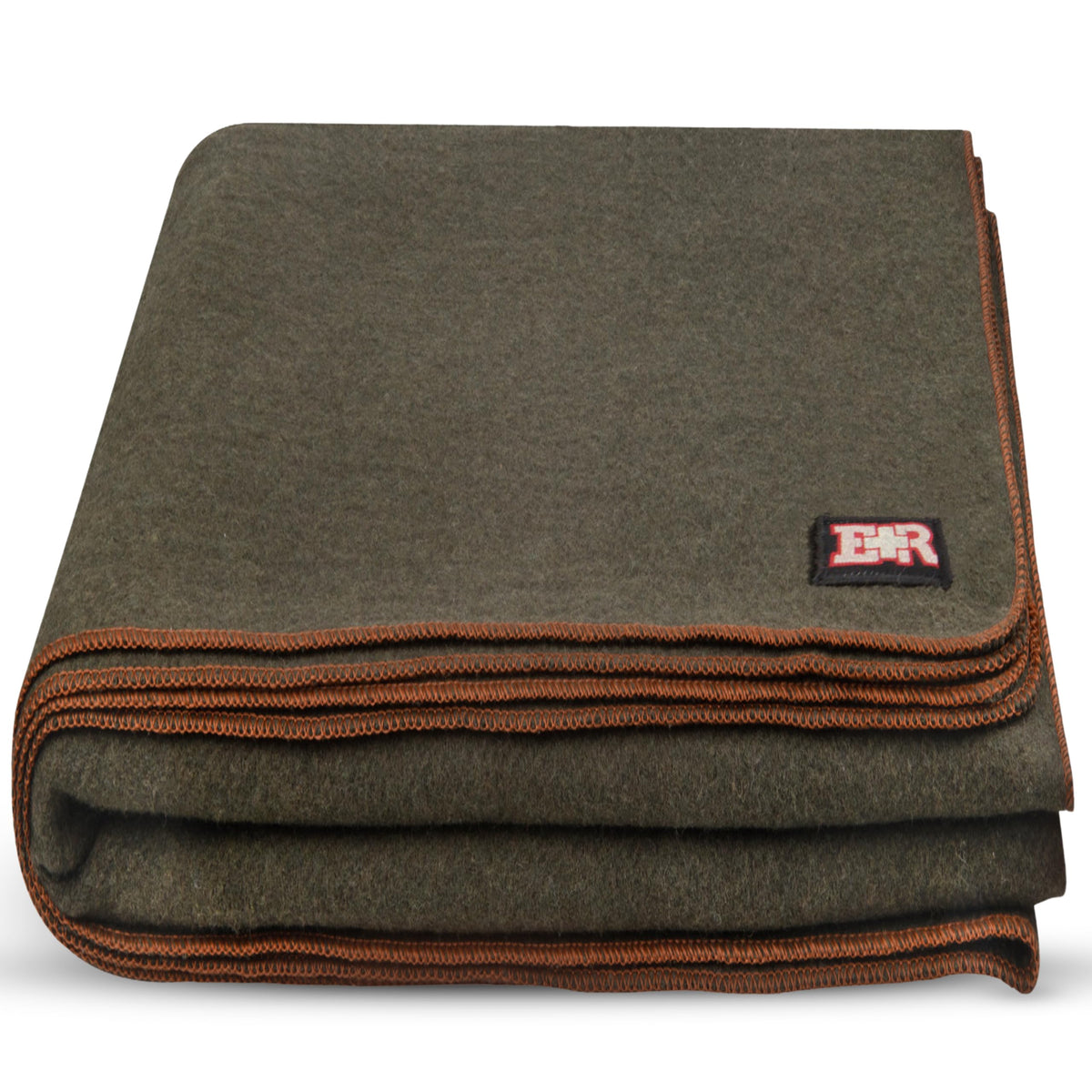 Ever Ready First Aid Military Wool Blanket - 95% Wool, Washable - Image 1