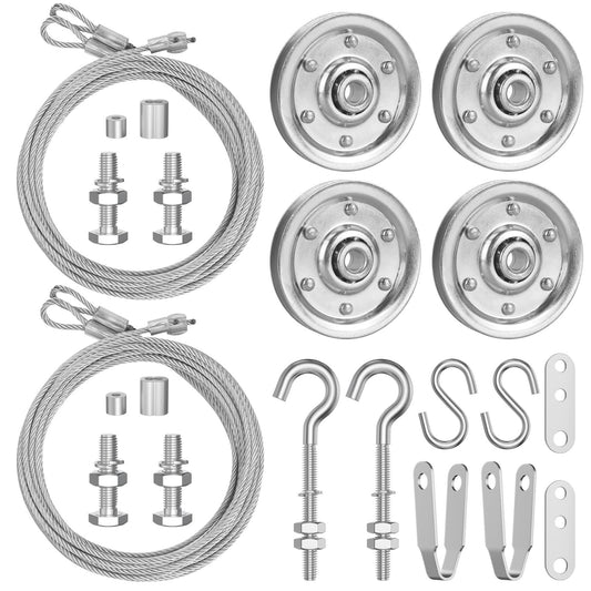 Garage Door Cable and Pulley Replacement Kit, Garage Door - Image 1