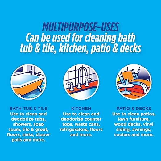 Biz Laundry Detergent Powder Booster, Stain & Odor Removal - 4-Pack, 60 Ounce Boxes