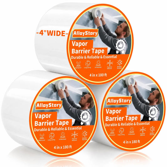 Vapor Barrier Tape, 4" x 180' - Image 1