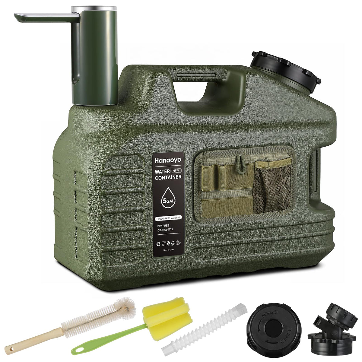 Hanaoyo 5 Gallon Portable Container with Touch Control - Image 1