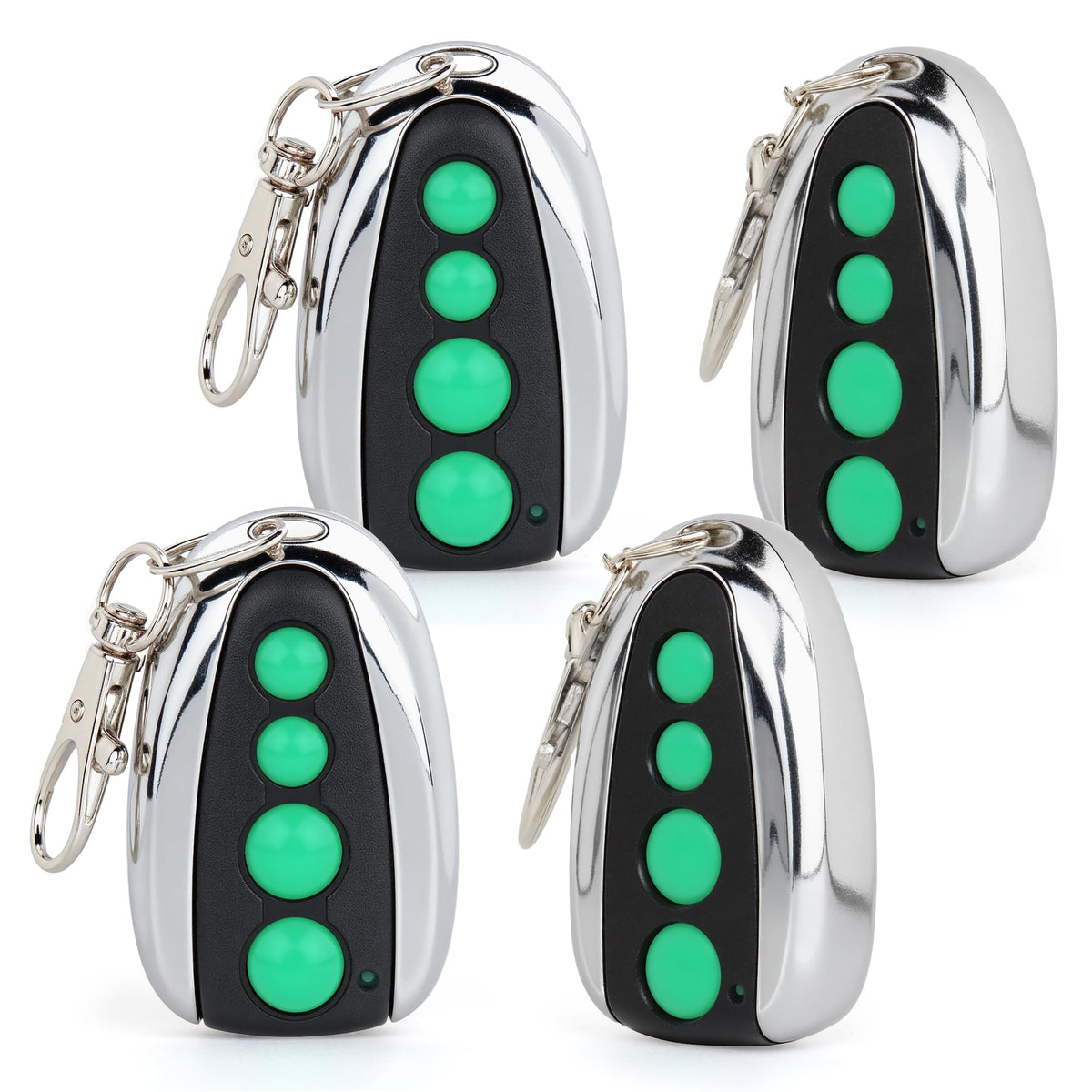 4 PCS M12 Gate Remote Control Transmitter 433.92 MHz Garage Door - Image 1