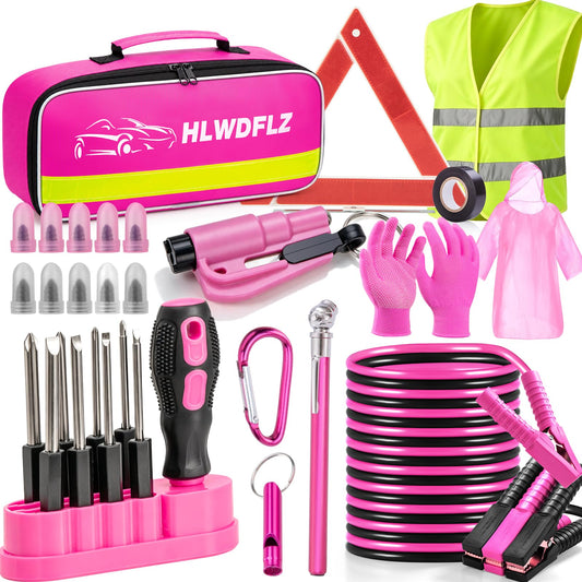 Car Emergency Kit for Women, Roadside Kit - Image 1