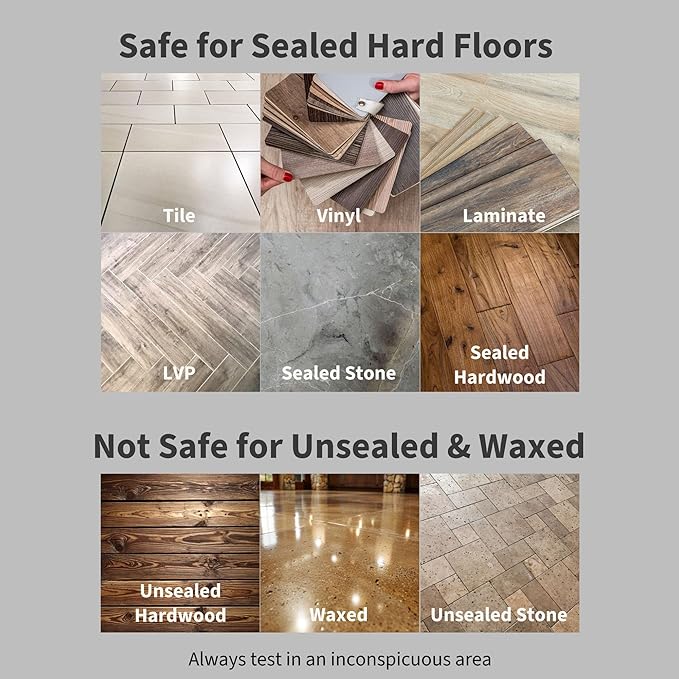 Lapew Bourbon & Butterscotch Scented Mop Soap - Luxury Floor Cleaner Concentrate for Mopping Tile, Laminate, Vinyl & Hardwood | Streak-Free, Low-Foam | 36 oz