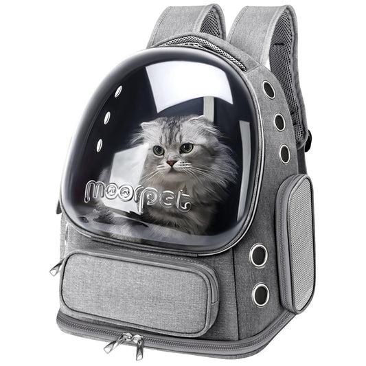 Cat Backpack Carrier, Breathable Cat Bubble Backpack | Pet Essentials - Image 1