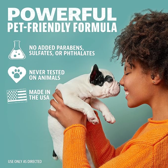 Angry Orange Pet Odor Eliminator Concentrate – 8oz Citrus Powered Concentrate for Strong Dog & Cat Urine Smells, Safe for Most Fabrics, Great for Carpets, Upholstery - Makes 128oz of Liquid