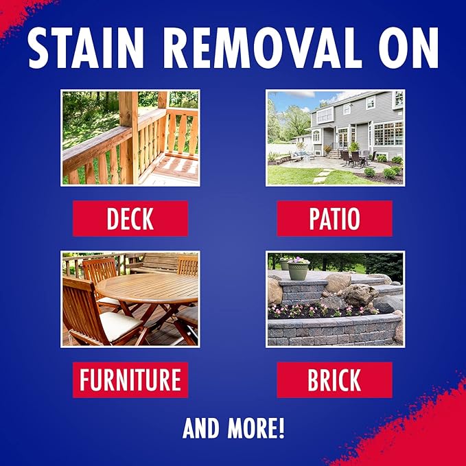 30 SECONDS Outdoor Mold & Mildew Stain Remover 2-Pack - Ready-to-Use Spray