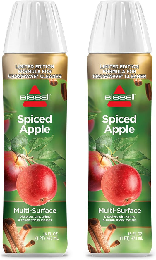Bissell Limited Edition Wash Formula Spiced Apple, 3892, 16 Fl Oz, Powerful Mess Cleanup, Spiced Apple Scented