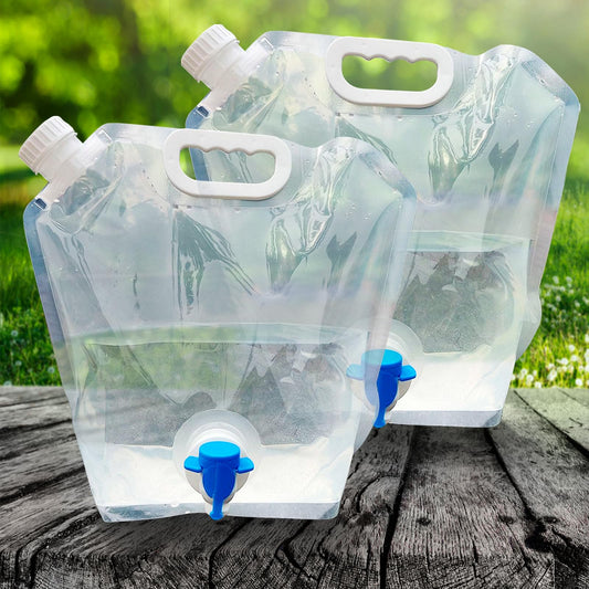 Cooltto 2 Pack 1.3 Gallon Premium Collapsible Water - Image 1