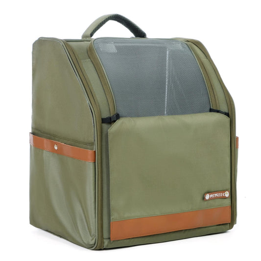 Large Cat Carrier Backpack, Shaded Small Dog Backpack | Pet Essentials - Image 1