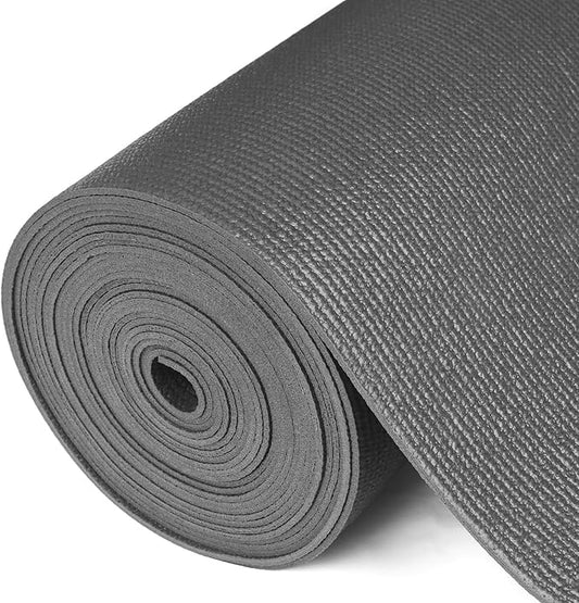 Foam Toolbox Liner Drawer Mat 1/8 Inch Thick X 20 Inch Wide X 24 Ft Long Gray, No Slip for Protecting Cabinet, Garage, Cart, Tool Box
