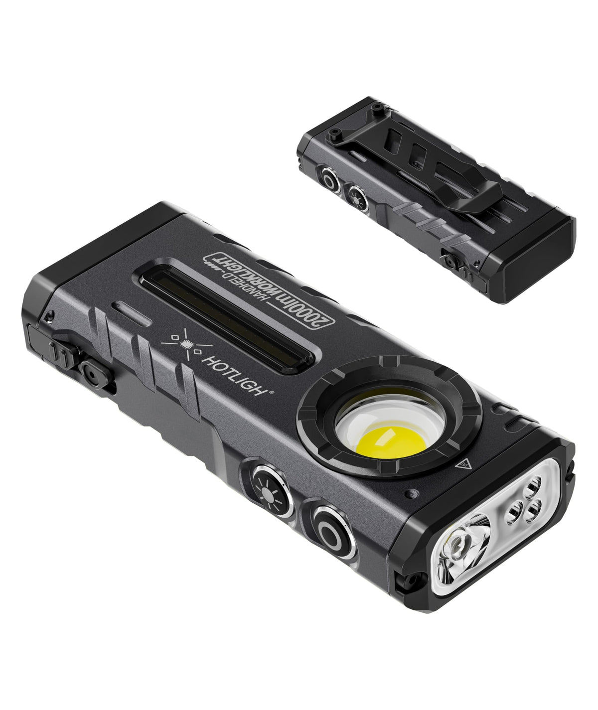 ZF8324 Flat EDC Flashlight, 2000LM Rechargeable Flashlight - Image 1